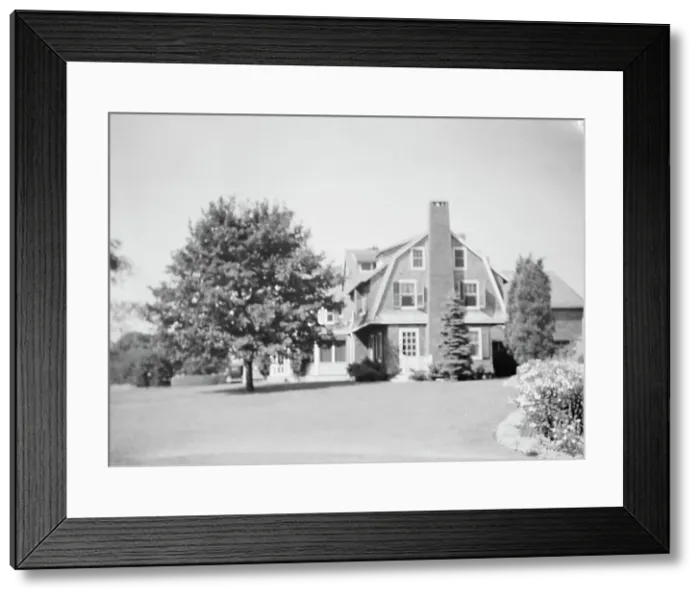 Framed Print : Sloan, John, Mrs. (Elsie Sloan), house, 1931 Creator: Arnold Genthe Framed Print : Sloan, John, Mrs. (Elsie Sloan), house, 1931 Creator: Arnold Genthe