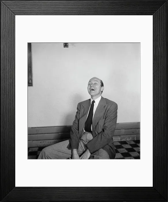 Framed Print : Portrait of John S. Wilson, New York, N.Y.(?), 1938. Creator: William Paul Gottlieb Framed Print : Portrait of John S. Wilson, New York, N.Y.(?), 1938. Creator: William Paul Gottlieb