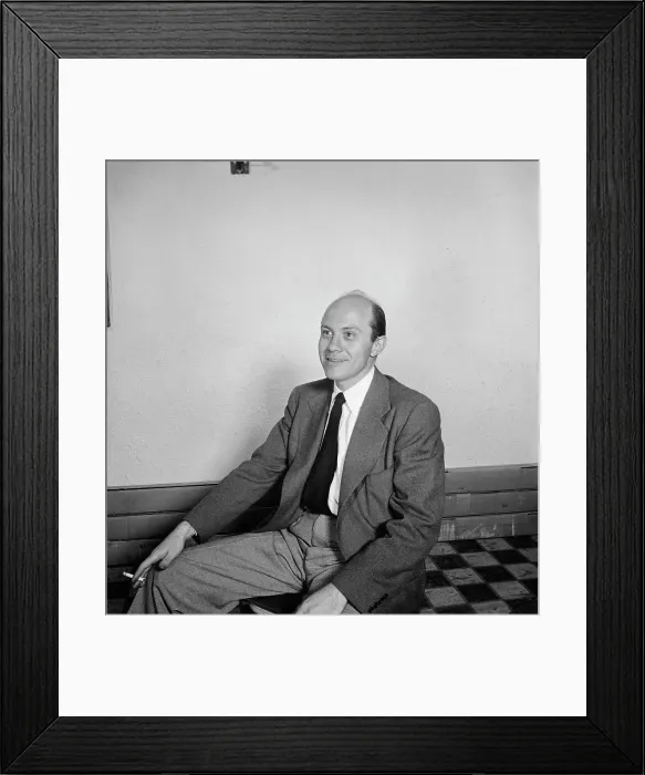 Framed Print : Portrait of John S. Wilson, New York, N.Y.(?), 1938. Creator: William Paul Gottlieb Framed Print : Portrait of John S. Wilson, New York, N.Y.(?), 1938. Creator: William Paul Gottlieb