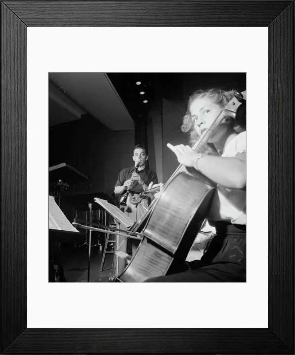 Framed Print : Portrait of Jerry Wald and Alberta Grusd, New Yorker Hotel, New York, N.Y. ca. Aug. 1947. Creator: William Paul Gottlieb Framed Print : Portrait of Jerry Wald and Alberta Grusd, New Yorker Hotel, New York, N.Y. ca. Aug. 1947. Creator: William Paul Gottlieb