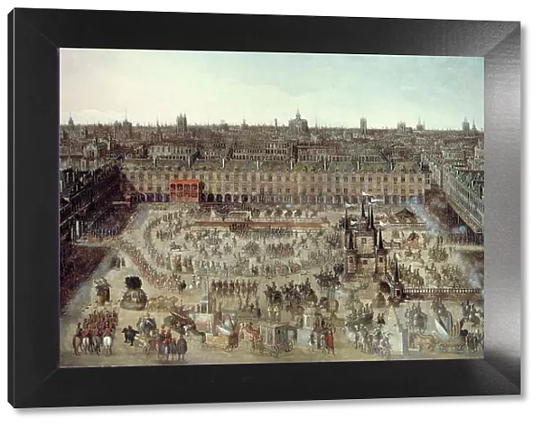 The 'Story of the Knights of Glory', grand carrousel given from April 5 to 7, 1612, on occasion... Creator: Unknown. The 'Story of the Knights of Glory', grand carrousel given from April 5 to 7, 1612, on occasion... Creator: Unknown