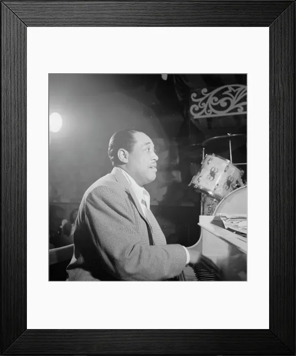 Framed Print : Portrait of Duke Ellington, Aquarium, New York, N.Y. ca. Nov. 1946. Creator: William Paul Gottlieb Framed Print : Portrait of Duke Ellington, Aquarium, New York, N.Y. ca. Nov. 1946. Creator: William Paul Gottlieb