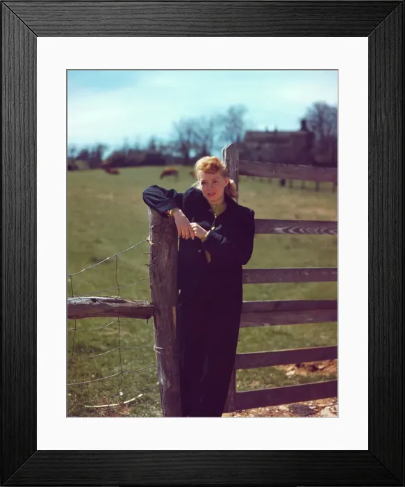 Framed Print : Portrait of June Christy, 1947 or 1948. Creator: William Paul Gottlieb Framed Print : Portrait of June Christy, 1947 or 1948. Creator: William Paul Gottlieb