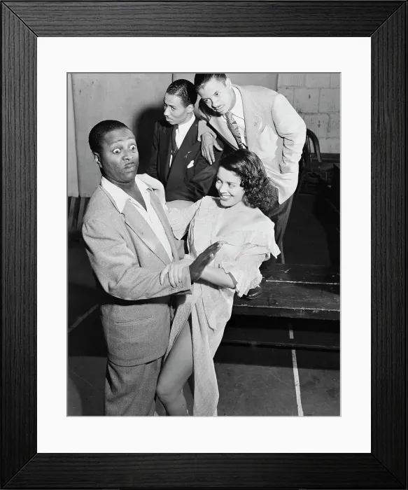 Framed Print : Portrait of Louis Jordan, Paramount Theater(?), New York, N.Y. ca. July 1946. Creator: William Paul Gottlieb Framed Print : Portrait of Louis Jordan, Paramount Theater(?), New York, N.Y. ca. July 1946. Creator: William Paul Gottlieb