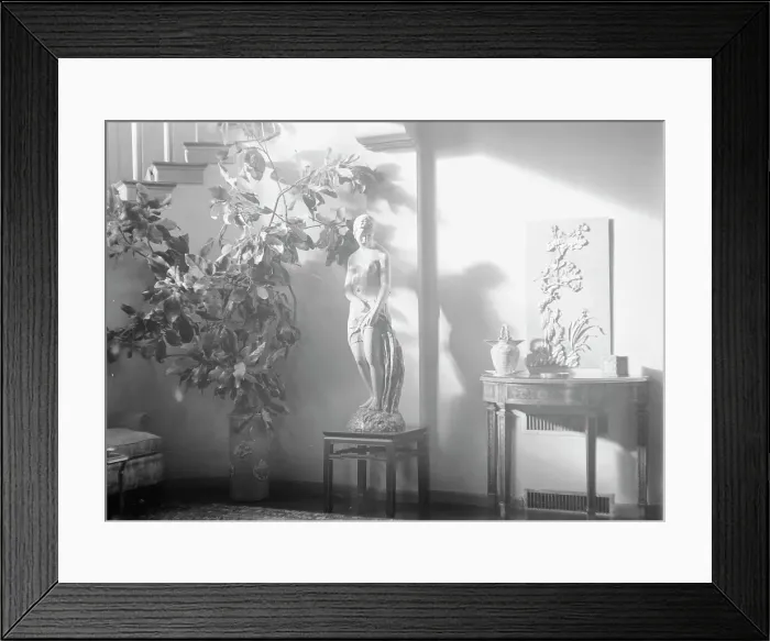 Framed Print : Alanson, Bertram, Mr. residence, between 1927 and 1942. Creator: Arnold Genthe Framed Print : Alanson, Bertram, Mr. residence, between 1927 and 1942. Creator: Arnold Genthe