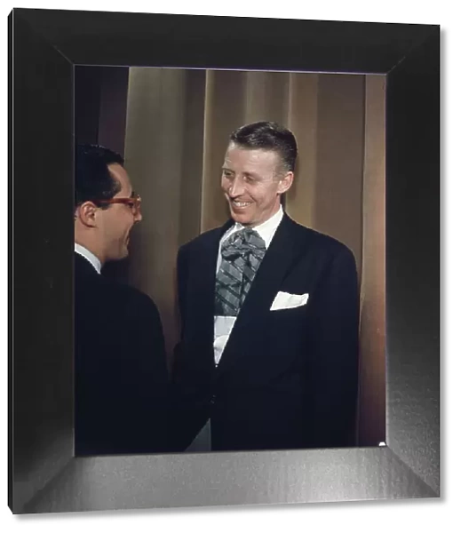 Portrait of Stan Kenton and Pete Rugolo, 1947 or 1948. Creator: William Paul Gottlieb