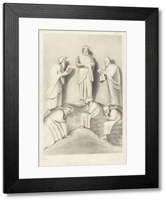 Framed Print : The Transfiguration, published 1829. Creator: W Walton Framed Print : The Transfiguration, published 1829. Creator: W Walton