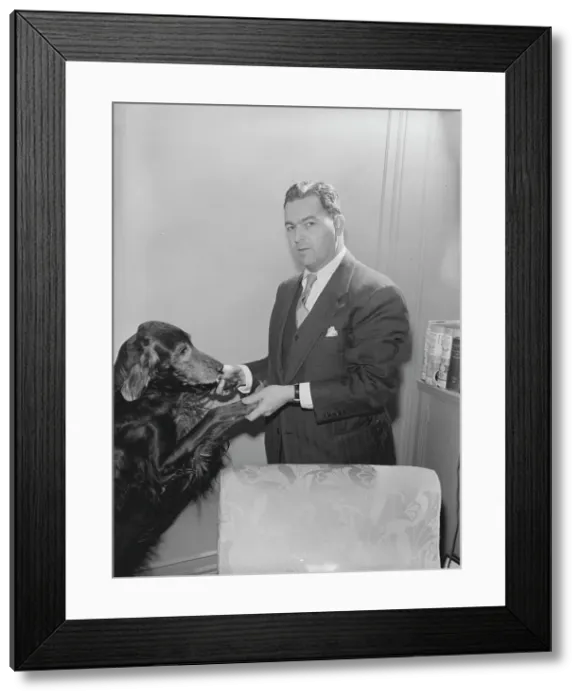 Framed Print : Portrait of Irving Kolodin, New York, N.Y. 1946. Creator: William Paul Gottlieb Framed Print : Portrait of Irving Kolodin, New York, N.Y. 1946. Creator: William Paul Gottlieb