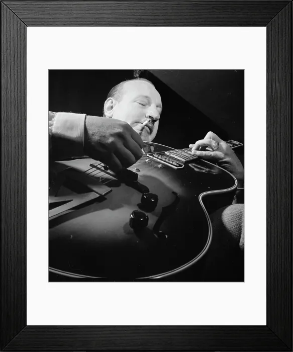 Framed Print : Portrait of Carl Kress, New York, N.Y. ca. June 1947. Creator: William Paul Gottlieb Framed Print : Portrait of Carl Kress, New York, N.Y. ca. June 1947. Creator: William Paul Gottlieb