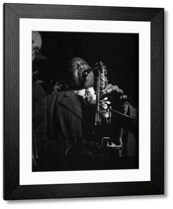Framed Print : Portrait of Pete Brown, 1938. Creator: William Paul Gottlieb Framed Print : Portrait of Pete Brown, 1938. Creator: William Paul Gottlieb