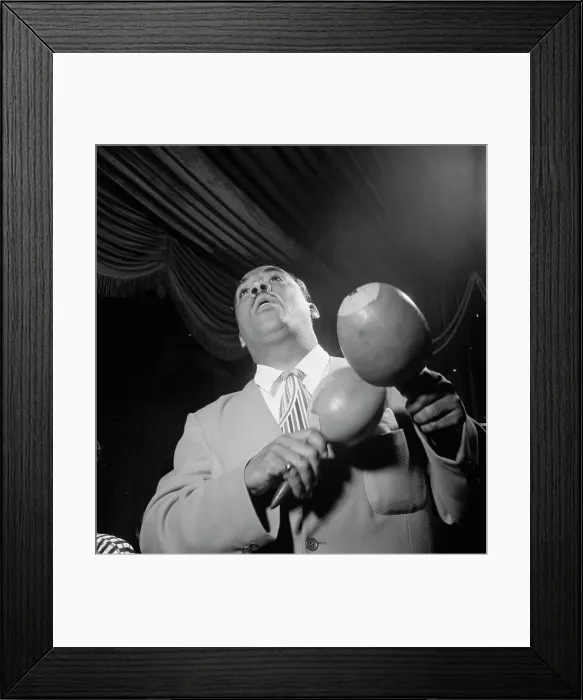 Framed Print : Portrait of Machito, Glen Island Casino, New York, N.Y. ca. July 1947. Creator: William Paul Gottlieb Framed Print : Portrait of Machito, Glen Island Casino, New York, N.Y. ca. July 1947. Creator: William Paul Gottlieb