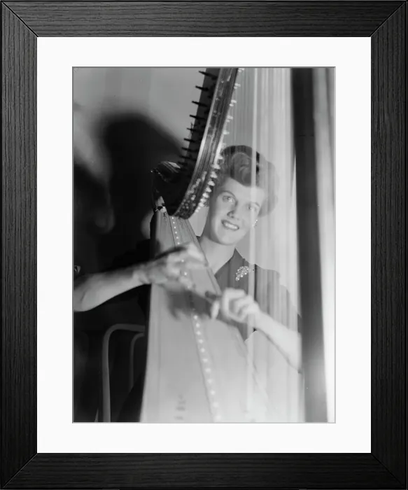 Framed Print : Portrait of Adele Girard, Turkish Embassy, Washington, D.C. ca. Feb. 1942. Creator: William Paul Gottlieb Framed Print : Portrait of Adele Girard, Turkish Embassy, Washington, D.C. ca. Feb. 1942. Creator: William Paul Gottlieb