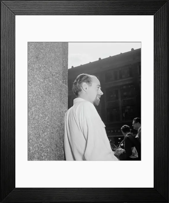 Framed Print : Portrait of Dave Lambert, New York, N.Y. ca. July 1947. Creator: William Paul Gottlieb Framed Print : Portrait of Dave Lambert, New York, N.Y. ca. July 1947. Creator: William Paul Gottlieb
