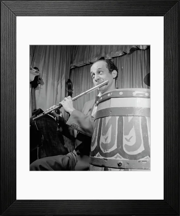 Framed Print : Portrait of Ismael Morales, Glen Island Casino, New York, N.Y. ca. July 1947. Creator: William Paul Gottlieb Framed Print : Portrait of Ismael Morales, Glen Island Casino, New York, N.Y. ca. July 1947. Creator: William Paul Gottlieb