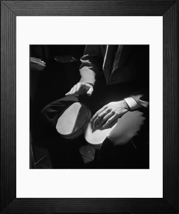 Framed Print : Noro Morales orchestra, Glen Island Casino(?), New York, N.Y. ca. July 1947. Creator: William Paul Gottlieb Framed Print : Noro Morales orchestra, Glen Island Casino(?), New York, N.Y. ca. July 1947. Creator: William Paul Gottlieb