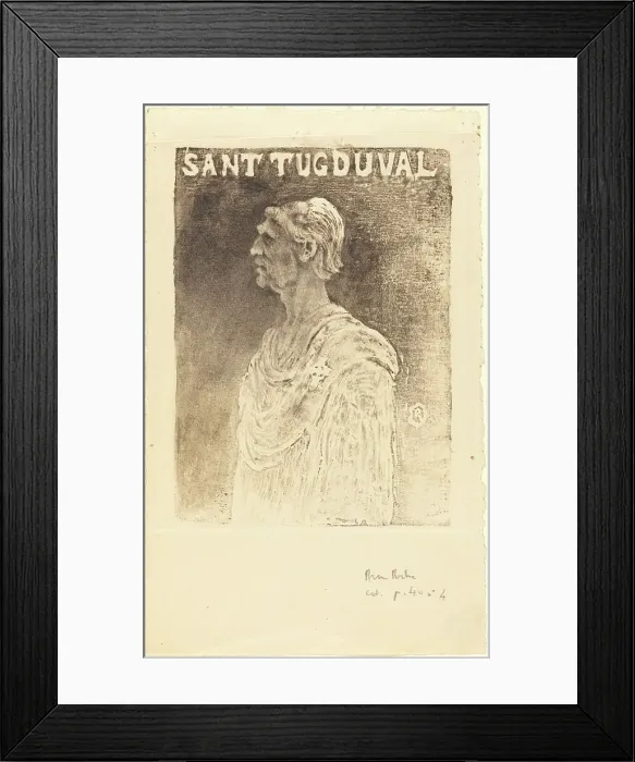 Framed Print : Saint Tugdual. Creator: Pierre Roche Framed Print : Saint Tugdual. Creator: Pierre Roche