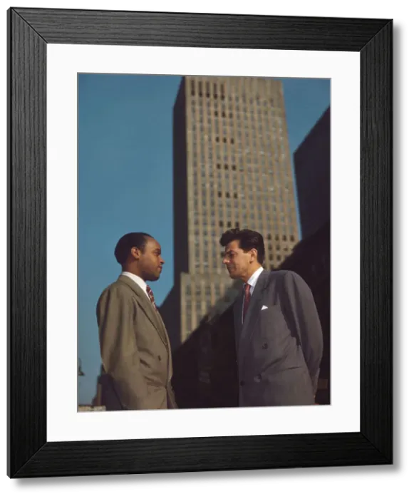 Framed Print : Portrait of Joe Marsala, 52nd Street, New York, N.Y. ca. 1948. Creator: William Paul Gottlieb Framed Print : Portrait of Joe Marsala, 52nd Street, New York, N.Y. ca. 1948. Creator: William Paul Gottlieb