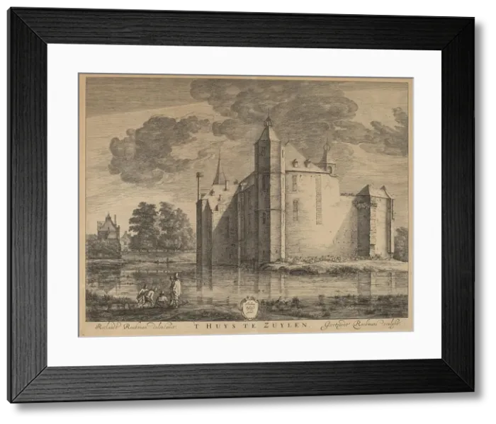 Framed Print : T Huys te Zuylen. Creator: Geertruydt Roghman Framed Print : T Huys te Zuylen. Creator: Geertruydt Roghman