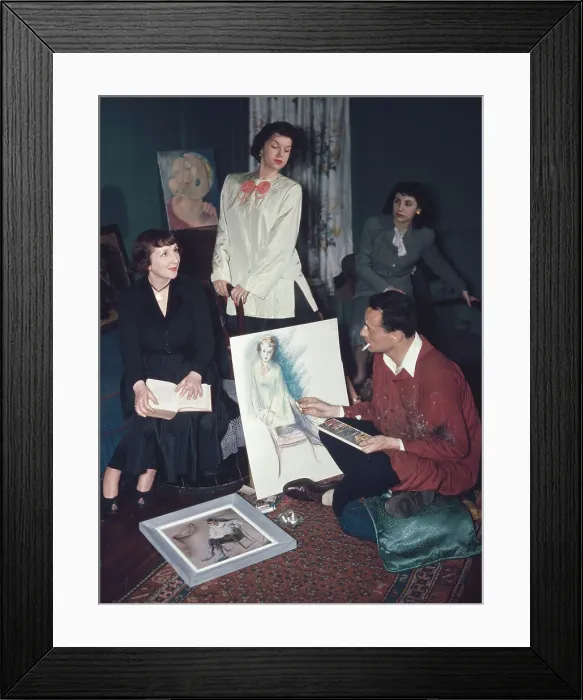 Framed Print : 52nd Street, New York, N.Y. ca. 1948. Creator: William Paul Gottlieb Framed Print : 52nd Street, New York, N.Y. ca. 1948. Creator: William Paul Gottlieb