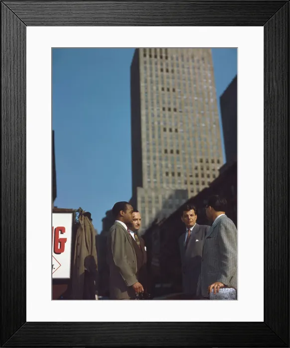 Framed Print : Portrait of Joe Marsala, 52nd Street, New York, N.Y. ca. 1948. Creator: William Paul Gottlieb Framed Print : Portrait of Joe Marsala, 52nd Street, New York, N.Y. ca. 1948. Creator: William Paul Gottlieb