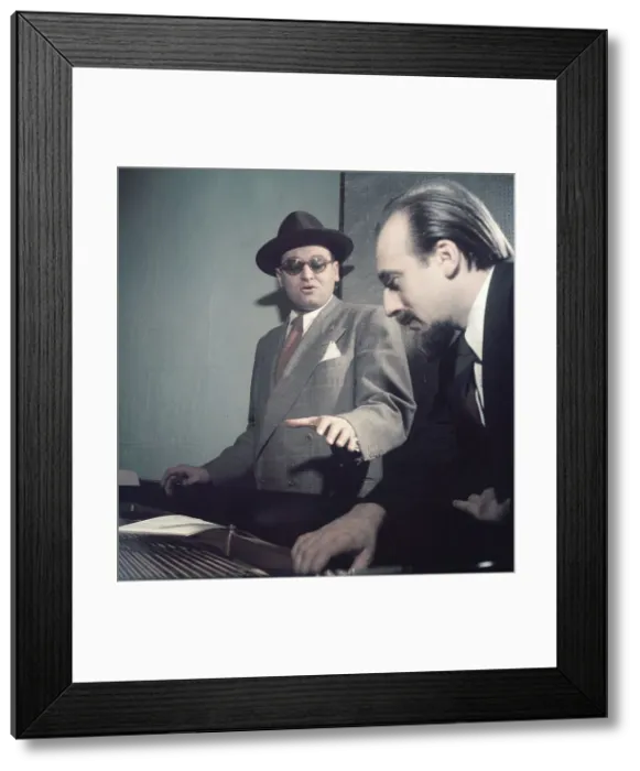 Framed Print : Portrait of Frankie Laine and Mitch Miller, New York, N.Y. 1946. Creator: William Paul Gottlieb Framed Print : Portrait of Frankie Laine and Mitch Miller, New York, N.Y. 1946. Creator: William Paul Gottlieb