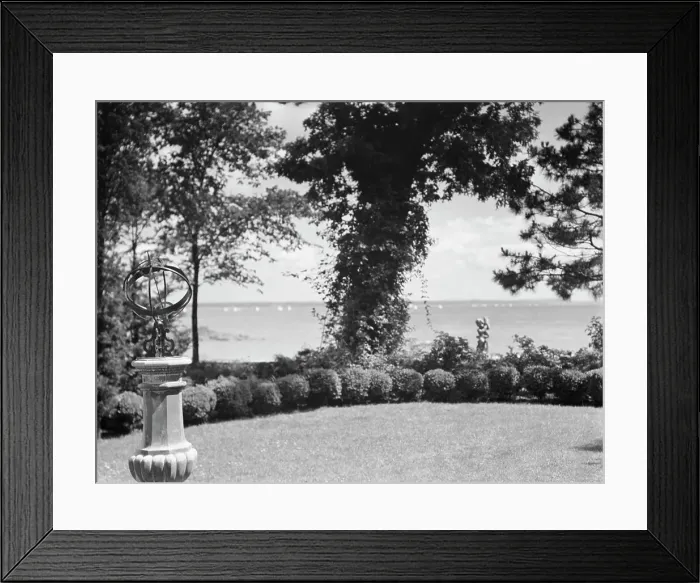 Framed Print : Edge, Charles N. garden, 1933 June 18. Creator: Arnold Genthe Framed Print : Edge, Charles N. garden, 1933 June 18. Creator: Arnold Genthe