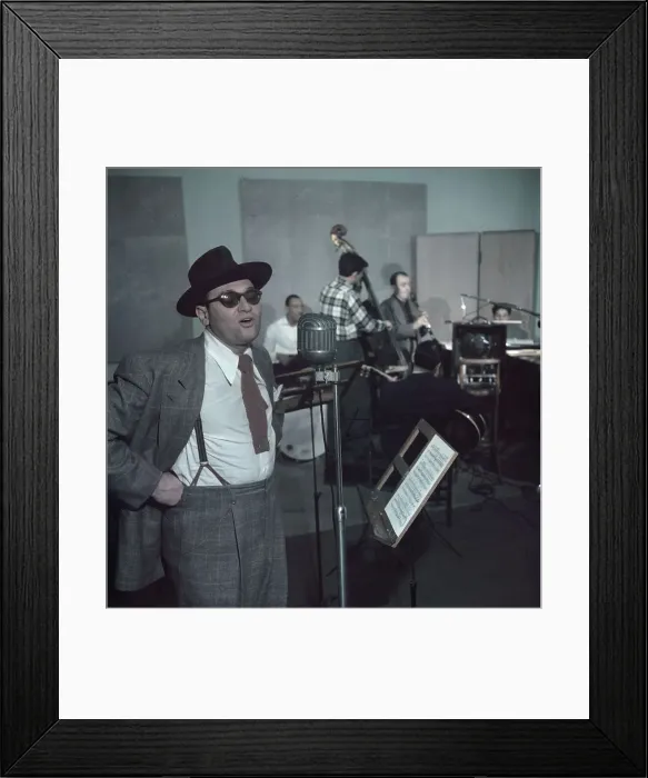 Framed Print : Portrait of Frankie Laine and Jimmy Crawford, New York, N.Y. 1946. Creator: William Paul Gottlieb Framed Print : Portrait of Frankie Laine and Jimmy Crawford, New York, N.Y. 1946. Creator: William Paul Gottlieb