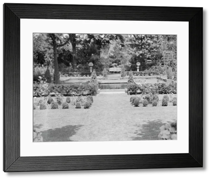 Framed Print : Edge, Charles N. garden, 1933 June 18. Creator: Arnold Genthe Framed Print : Edge, Charles N. garden, 1933 June 18. Creator: Arnold Genthe