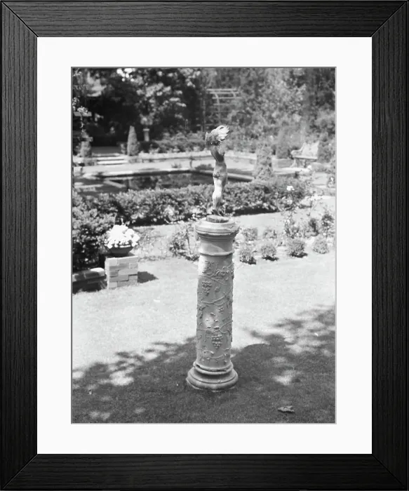 Framed Print : Edge, Charles N. garden, 1933 June 18. Creator: Arnold Genthe Framed Print : Edge, Charles N. garden, 1933 June 18. Creator: Arnold Genthe