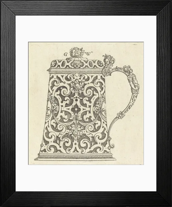 Framed Print : Tankard. Creator: Georg Wechter I Framed Print : Tankard. Creator: Georg Wechter I