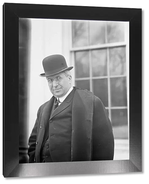 Lindley M. Garrison, Secretary of War, 1914. Creator: Harris & Ewing. Lindley M. Garrison, Secretary of War, 1914. Creator: Harris & Ewing