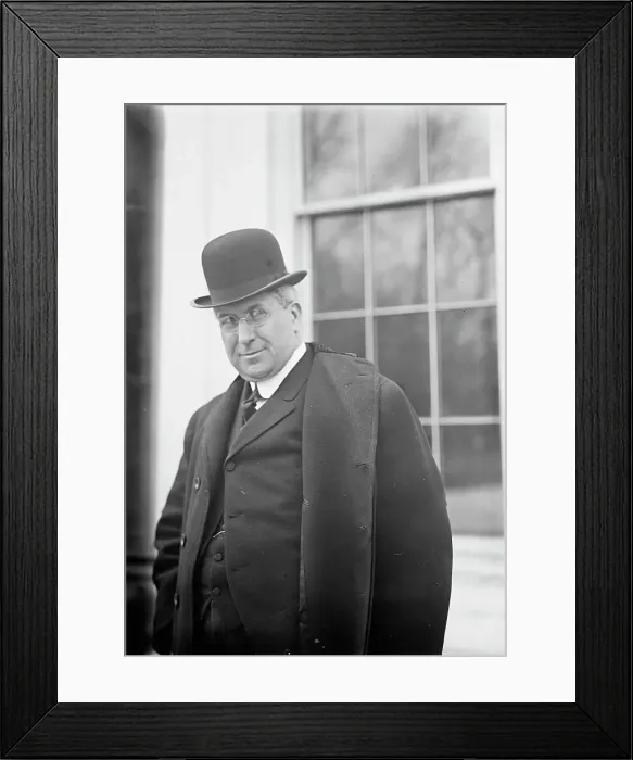 Framed Print : Lindley M. Garrison, Secretary of War, 1914. Creator: Harris & Ewing. Lindley M. Garrison, Secretary of War, 1914. Creator: Harris & Ewing Framed Print : Lindley M. Garrison, Secretary of War, 1914. Creator: Harris & Ewing. Lindley M. Garrison, Secretary of War, 1914. Creator: Harris & Ewing