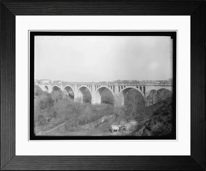 Framed Print : Taft Memorial Bridge, Rock Creek Park, between 1911 and 1920. Creator: Harris & Ewing. Taft Memorial Bridge, Rock Creek Park, between 1911 and 1920. Creator: Harris & Ewing Framed Print : Taft Memorial Bridge, Rock Creek Park, between 1911 and 1920. Creator: Harris & Ewing. Taft Memorial Bridge, Rock Creek Park, between 1911 and 1920. Creator: Harris & Ewing