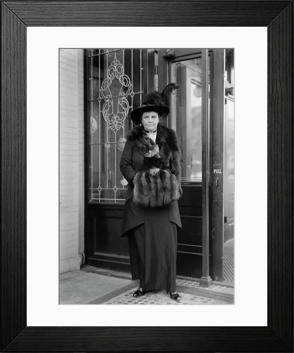 Framed Print : Mrs. Lindley M. Garrison, 1914. Creator: Harris & Ewing. Mrs. Lindley M. Garrison, 1914. Creator: Harris & Ewing Framed Print : Mrs. Lindley M. Garrison, 1914. Creator: Harris & Ewing. Mrs. Lindley M. Garrison, 1914. Creator: Harris & Ewing