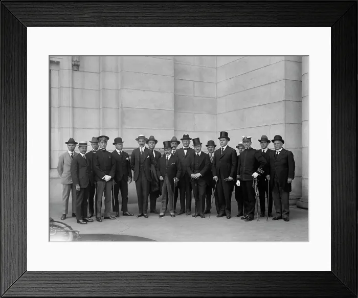 Framed Print : Cuban War Mission To The U.S. Lt. Col. Vander Gutch; Capt E.N. Tabio; Lt. Comdr. Kear, USN... 1917 Creator: Harris & Ewing. Cuban War Mission To The U.S. Lt. Col. Vander Gutch; Capt E.N. Tabio; Lt. Comdr Framed Print : Cuban War Mission To The U.S. Lt. Col. Vander Gutch; Capt E.N. Tabio; Lt. Comdr. Kear, USN... 1917 Creator: Harris & Ewing. Cuban War Mission To The U.S. Lt. Col. Vander Gutch; Capt E.N. Tabio; Lt. Comdr