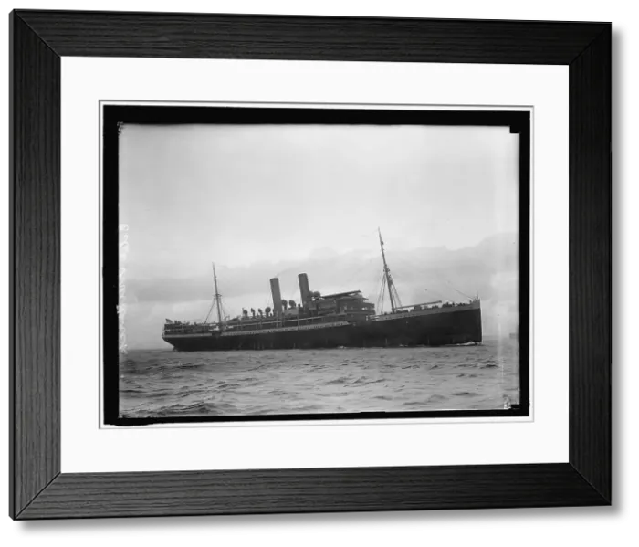 Framed Print : SS Prinz Eitel Friedric, between 1911 and 1920. Creator: Harris & Ewing. SS Prinz Eitel Friedric, between 1911 and 1920. Creator: Harris & Ewing