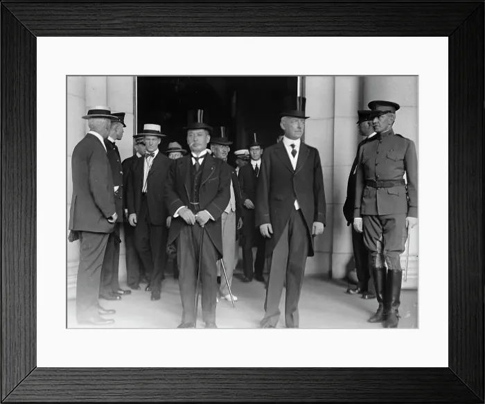 Framed Print : Japanese Mission To U.S. - Count Ishii And Sec. Lansing. Ambassador Sato... 1917. Creator: Harris & Ewing. Japanese Mission To U.S. - Count Ishii And Sec. Lansing. Ambassador Sato... 1917. Creator: Harris & Ewing Framed Print : Japanese Mission To U.S. - Count Ishii And Sec. Lansing. Ambassador Sato... 1917. Creator: Harris & Ewing. Japanese Mission To U.S. - Count Ishii And Sec. Lansing. Ambassador Sato... 1917. Creator: Harris & Ewing