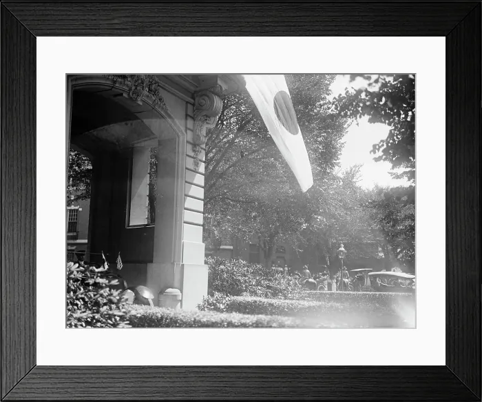 Framed Print : Japanese Mission To U.S. - Arrival at Residence, 1917. Creator: Harris & Ewing. Japanese Mission To U.S. - Arrival at Residence, 1917. Creator: Harris & Ewing Framed Print : Japanese Mission To U.S. - Arrival at Residence, 1917. Creator: Harris & Ewing. Japanese Mission To U.S. - Arrival at Residence, 1917. Creator: Harris & Ewing