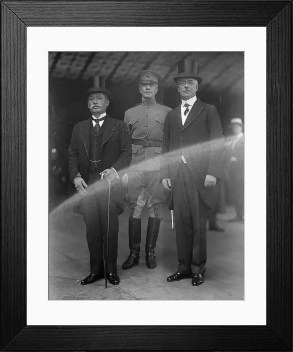 Framed Print : Japanese Mission To U.S. - Ishii, Harts, Lansing, 1917. Creator: Harris & Ewing. Japanese Mission To U.S. - Ishii, Harts, Lansing, 1917. Creator: Harris & Ewing Framed Print : Japanese Mission To U.S. - Ishii, Harts, Lansing, 1917. Creator: Harris & Ewing. Japanese Mission To U.S. - Ishii, Harts, Lansing, 1917. Creator: Harris & Ewing