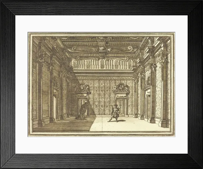 Framed Print : Il Greco in Troia: Plate 6. Creator: Arnold van Westerhout Framed Print : Il Greco in Troia: Plate 6. Creator: Arnold van Westerhout