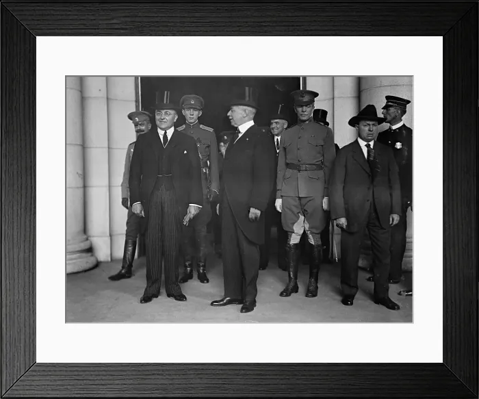 Framed Print : Russian Mission To U.S. - Arriving at Union Station, July 1917. Creator: Harris & Ewing. Russian Mission To U.S. - Arriving at Union Station, July 1917. Creator: Harris & Ewing Framed Print : Russian Mission To U.S. - Arriving at Union Station, July 1917. Creator: Harris & Ewing. Russian Mission To U.S. - Arriving at Union Station, July 1917. Creator: Harris & Ewing