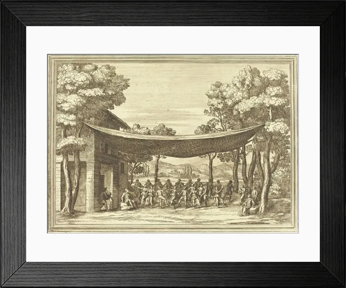 Framed Print : Il Greco in Troia: Plate 5. Creator: Arnold van Westerhout Framed Print : Il Greco in Troia: Plate 5. Creator: Arnold van Westerhout