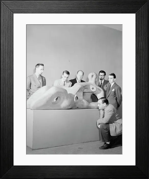 Framed Print : Portrait of Eddie Sauter, Neal Hefti, Edwin A. Finckel, George Handy...Museum of Modern... NY, 1947 Creator: William Paul Gottlieb Framed Print : Portrait of Eddie Sauter, Neal Hefti, Edwin A. Finckel, George Handy...Museum of Modern... NY, 1947 Creator: William Paul Gottlieb
