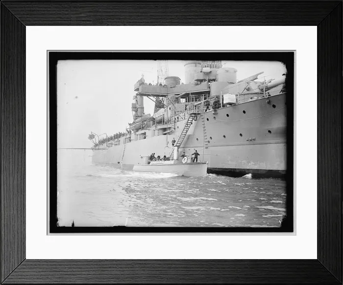 Framed Print : South Carolina class battleship, either South Carolina or Michigan... between 1913 and 1917. Creator: Harris & Ewing. South Carolina class battleship, either South Carolina or Michigan... between 1913 and 1917. Creator: Harris & Ewing Framed Print : South Carolina class battleship, either South Carolina or Michigan... between 1913 and 1917. Creator: Harris & Ewing. South Carolina class battleship, either South Carolina or Michigan... between 1913 and 1917. Creator: Harris & Ewing