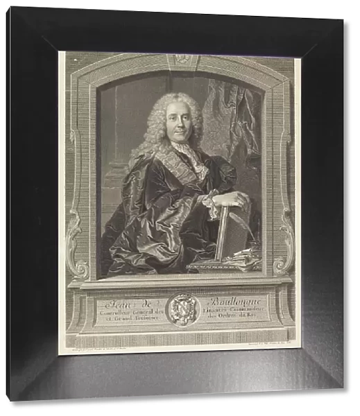 Jean de Boullongne, 1758. Creator: Johann Georg Wille