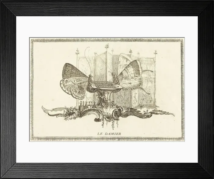 Framed Print : Le Blesse, in or after 1756. Creator: Charles-Germain de Saint-Aubin Framed Print : Le Blesse, in or after 1756. Creator: Charles-Germain de Saint-Aubin