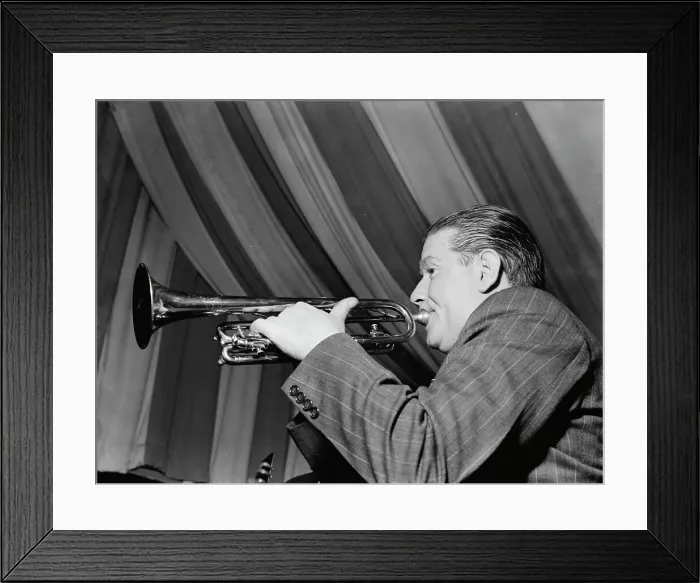 Framed Print : Portrait of Wild Bill Davison, Eddie Condon's, New York, N.Y. ca. June 1946. Creator: William Paul Gottlieb Framed Print : Portrait of Wild Bill Davison, Eddie Condon's, New York, N.Y. ca. June 1946. Creator: William Paul Gottlieb