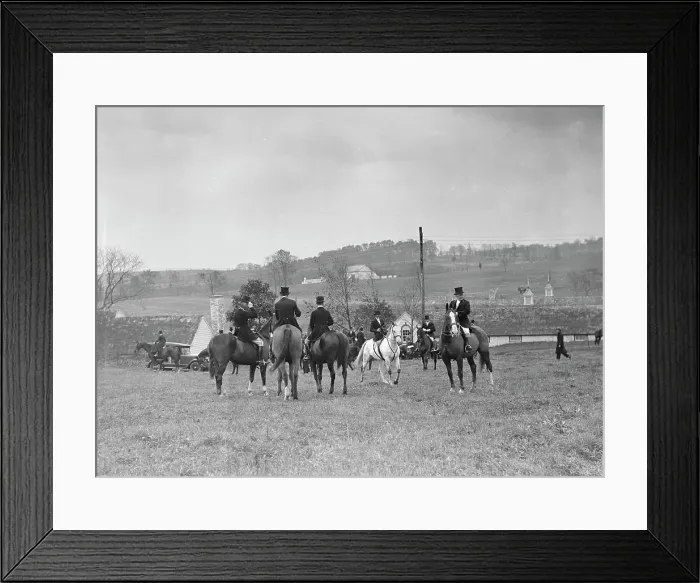 Framed Print : Cutting hunt, 1933 Nov. Creator: Arnold Genthe Framed Print : Cutting hunt, 1933 Nov. Creator: Arnold Genthe