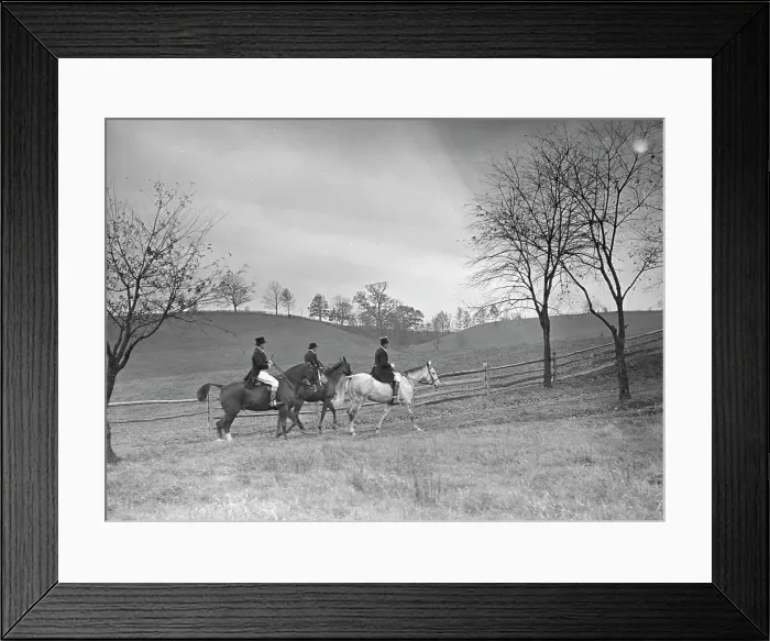 Framed Print : Cutting hunt, 1933 Nov. Creator: Arnold Genthe Framed Print : Cutting hunt, 1933 Nov. Creator: Arnold Genthe