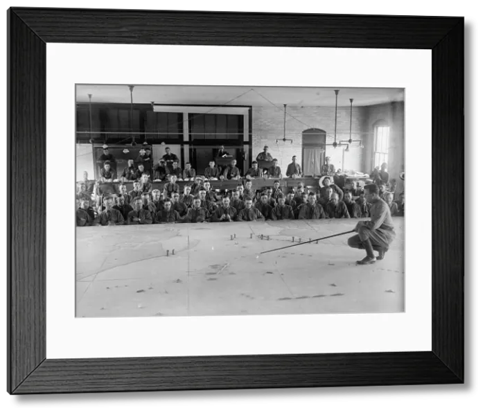 Framed Print : Military Training, 1917 or 1918. Creator: Harris & Ewing. Military Training, 1917 or 1918. Creator: Harris & Ewing Framed Print : Military Training, 1917 or 1918. Creator: Harris & Ewing. Military Training, 1917 or 1918. Creator: Harris & Ewing